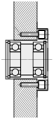 Lunghezza configurabile/doppio cuscinetto/con anello di sicurezza:Immagine relativa