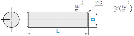 Barre di precisione/EN 1.1191/EN 1.4305/EN 1.4301:Immagine relativa