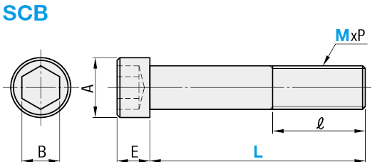 Viti a esagono incassato/In acciaio inox:Immagine relativa