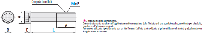 Viti a esagono incassato/Con frenafiletti:Immagine relativa