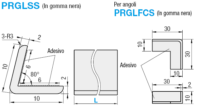 Materiali di protezione e sicurezza/Copriangoli piccoli/per spigoli:Immagine relativa