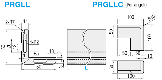 Materiali di protezione e sicurezza/Copriangoli grandi/per spigoli:Immagine relativa