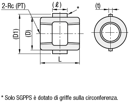 Raccordi per tubi a bassa pressione/Presa:Immagine relativa