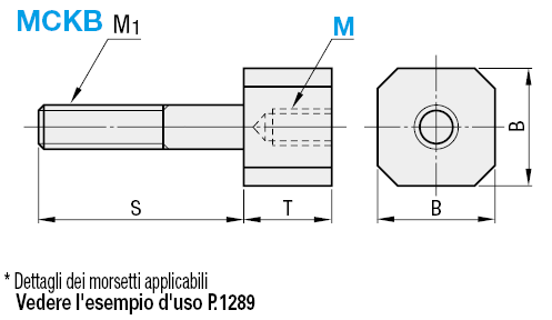 Fascette stringitubo/Bullone di accoppiamento:Immagine relativa