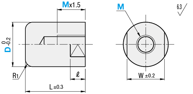 Dispositivi di spinta in resina/Rotondi:Immagine relativa