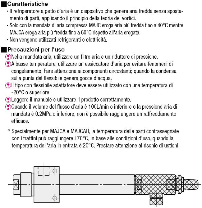 Refrigeratori a getto d'aria/Standard/compatti/bassa temperatura:Immagine relativa