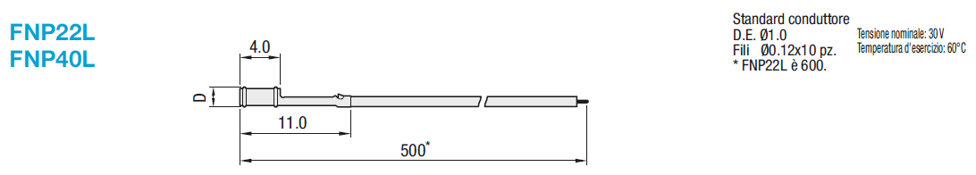 Terminali per sonde/Serie FNP:Immagine relativa