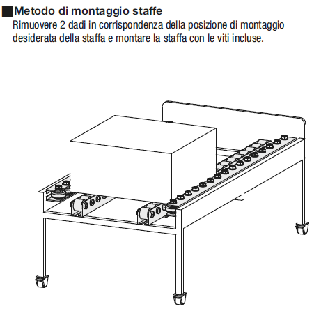 Supporti per rulli/Larghezza 15mm:Immagine relativa