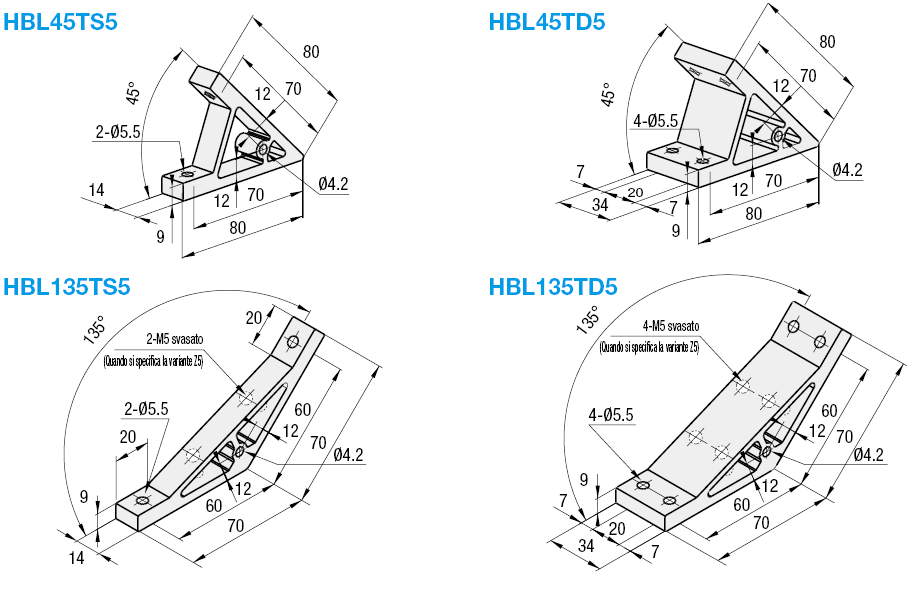 Serie 5/angolari/angolo 135 gradi/2 cave:Immagine relativa