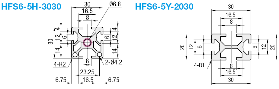 Serie 6/Cava da 8/Serie mista (5 e 6)/Base 30/Stile H:Immagine relativa