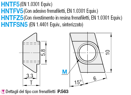 Serie 5/Dadi per profilati in alluminio:Immagine relativa