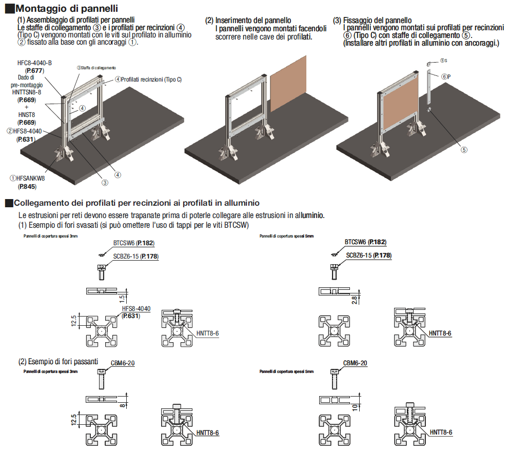 Profilati per recinzioni/Profilo H:Immagine relativa