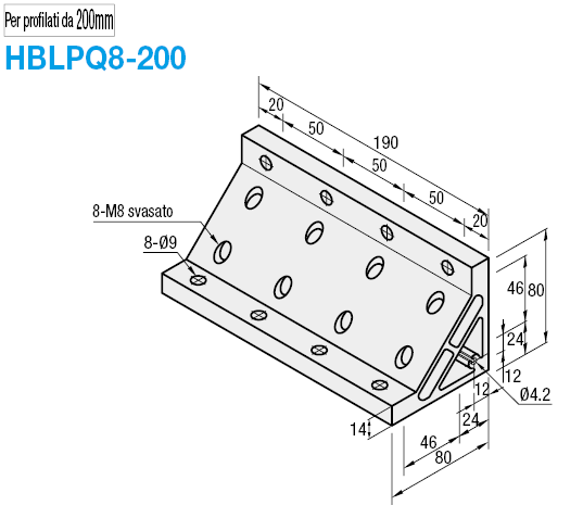 Serie 8-45/Staffe GFS8/Base 50:Immagine relativa