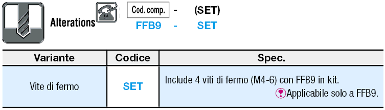 Giunti per profilati industriali:Immagine relativa