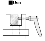 Maniglie a ripresa/Con tampone/punta SR:Immagine relativa