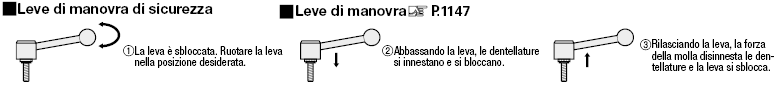 Leve di manovra/Leve di manovra di sicurezza:Immagine relativa