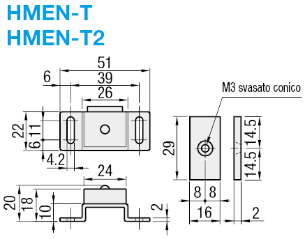 Chiusure magnetiche/Corpo in acciaio inox:Immagine relativa