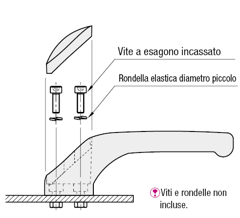 Maniglie cantilever/In alluminio:Immagine relativa