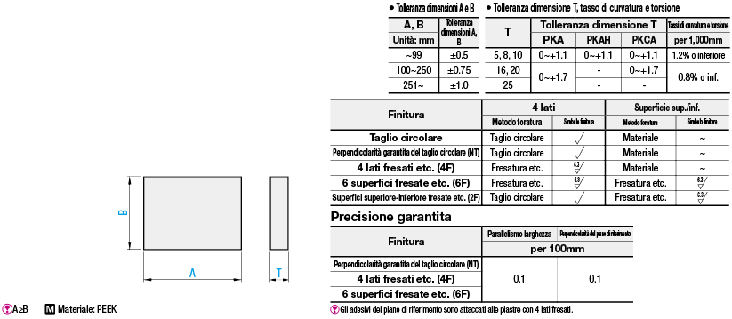 Piastre in PEEK:Immagine relativa