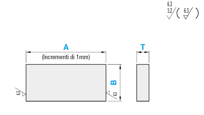 Barre piatte in metallo:Immagine relativa