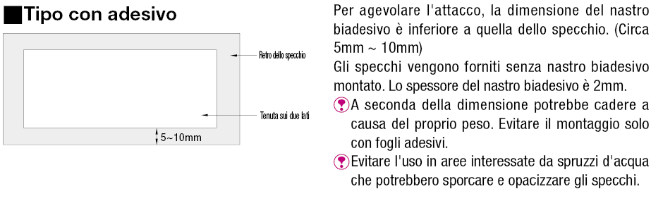 Piastra a specchio/In acrilico:Immagine relativa