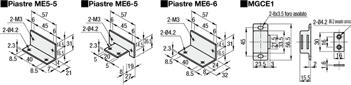 Chiusure magnetiche per profilati in alluminio:Immagine relativa