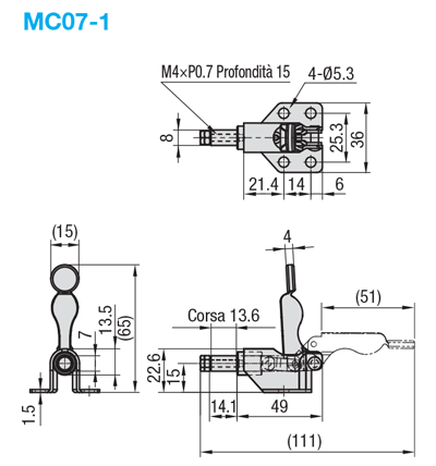 Leva verticale/base orizzontale/push-pull:Immagine relativa
