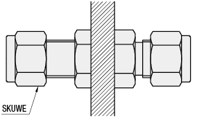 Raccordi per tubi in acciaio inox/Tappo:Immagine relativa