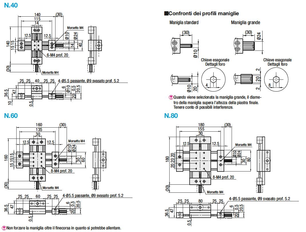 [Regolazione semplificata] Assi XY/Vite senza fine/Passo grande:Immagine relativa