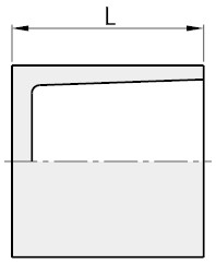 Raccordi per tubi in PVC/Raccordi TS/tappo:Immagine relativa