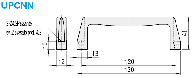 [Esterno] Maniglie in nylon -Piccole-:Immagine relativa