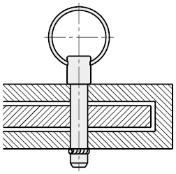 Perni di bloccaggio a sfera/Con molla:Immagine relativa