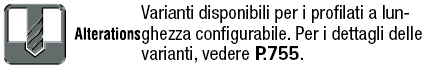 Serie 6/Cava da 8/Raggio angolo minimo:Immagine relativa