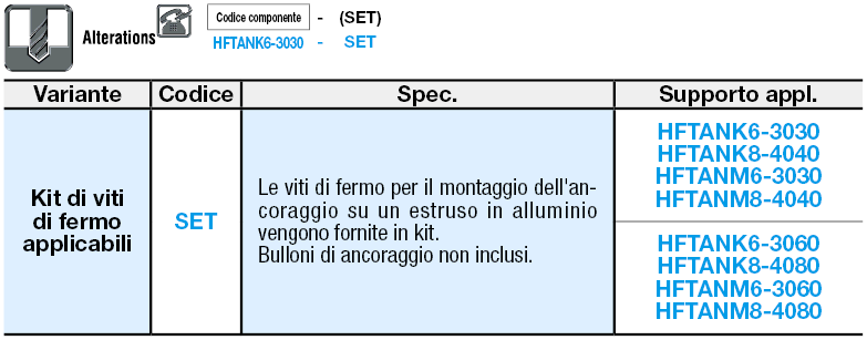 Supporti di ancoraggio/Ancoraggi a 4 punti/Ancoraggi a 2 punti:Immagine relativa