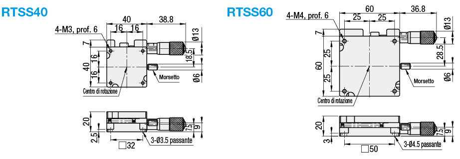 [Standard] Tavole girevoli/testina micrometrica:Immagine relativa