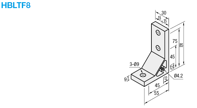 Serie 8 per 1 cava/Staffe estruse scalene:Immagine relativa