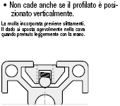 Serie 8/Dadi di pre-montaggio con molla:Immagine relativa