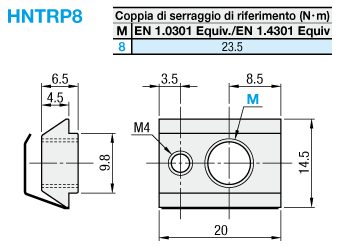 Serie 8/Controdadi di post-montaggio con molle a balestra:Immagine relativa