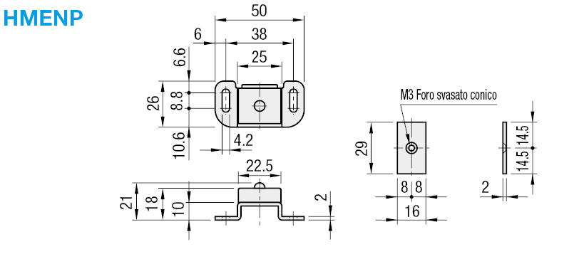 Chiusure magnetiche per pannelli:Immagine relativa