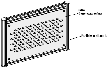 Pannelli verniciati/Con fori di sfiato:Immagine relativa