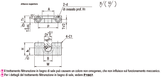 Supporti /Attacco superiore /Flangiati:Immagine relativa