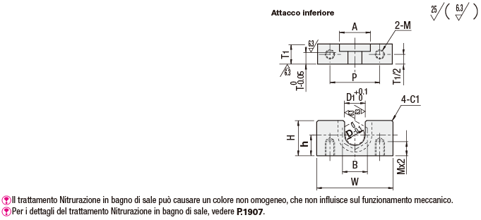 Supporti /Attacco inferiore /Flangiati:Immagine relativa