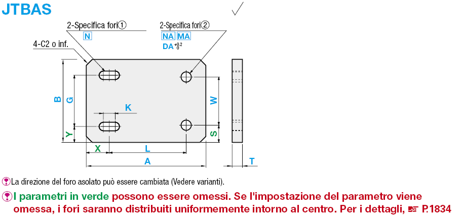 Piastre di montaggio in lamiera:Immagine relativa