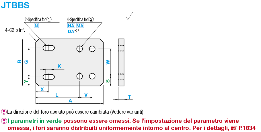 Piastre di montaggio in lamiera:Immagine relativa