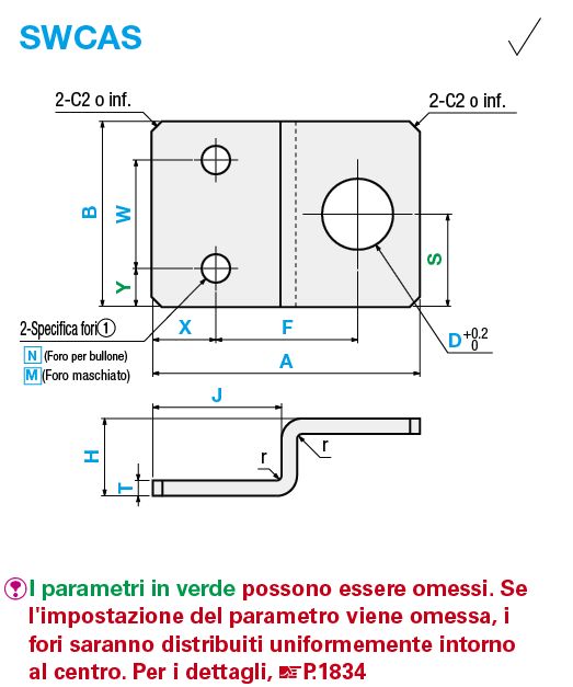 Piastre di montaggio in lamiera/Staffe/Sagoma a Z:Immagine relativa