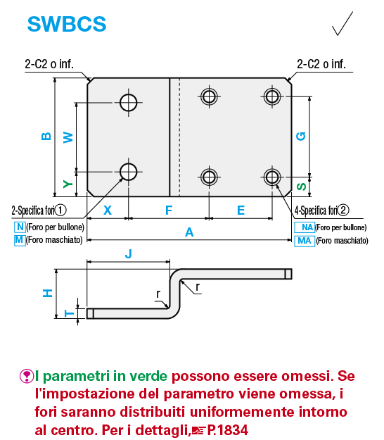 Piastre di montaggio in lamiera/Staffe/Sagoma a Z:Immagine relativa