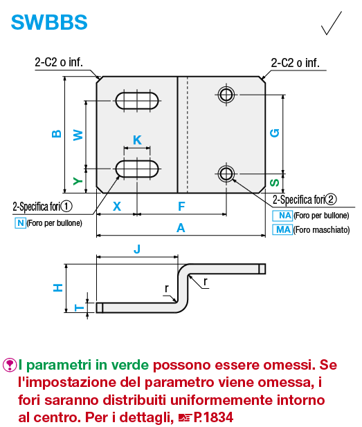 Piastre di montaggio in lamiera/Staffe/Sagoma a Z:Immagine relativa