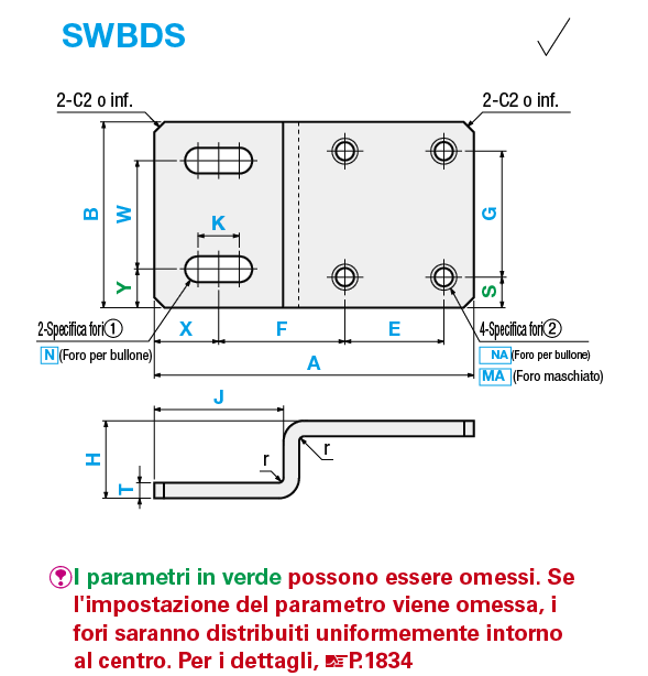 Piastre di montaggio in lamiera/Staffe/Sagoma a Z:Immagine relativa