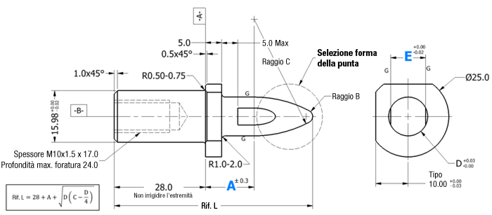 [NAAMS] Respot Pin ARE Small Head:Immagine relativa