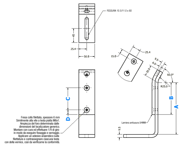 [NAAMS] Rough Locator L-Shape Outside with Resin Guide:Immagine relativa